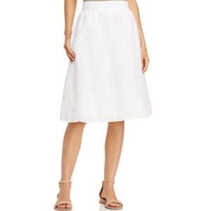 📍SOLD📍Eileen Fisher Organic Linen A Line Skirt